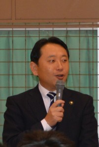 香川市長から励ましの言葉