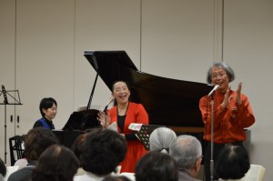 司会（講師）の大野幸則さん（右）と津田伸子さん